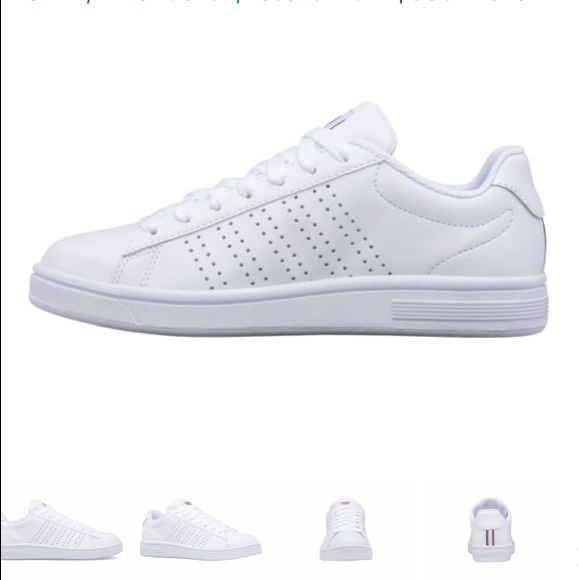 K-Swiss Shoes - ⭐️Women’s K-Swiss White Casual Court Casper Tennis Shoes